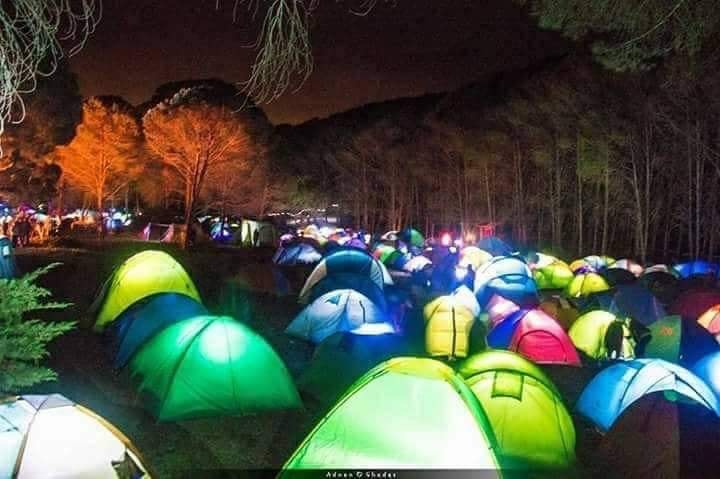 💯💙🌳 Camping #oued abid 🌳 💯💙