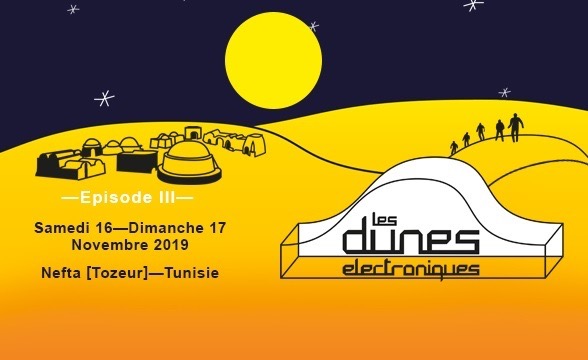 😍😍🎧🎧 A l'occasion de la Troisième édition du Festival #Les_Dunes_électroniques au plein cœur de désert à Ong Jmal #Nefta le 16 et 17 novembre 2019💥💥🤩On vous propose des promos exceptionnelles😍🎧